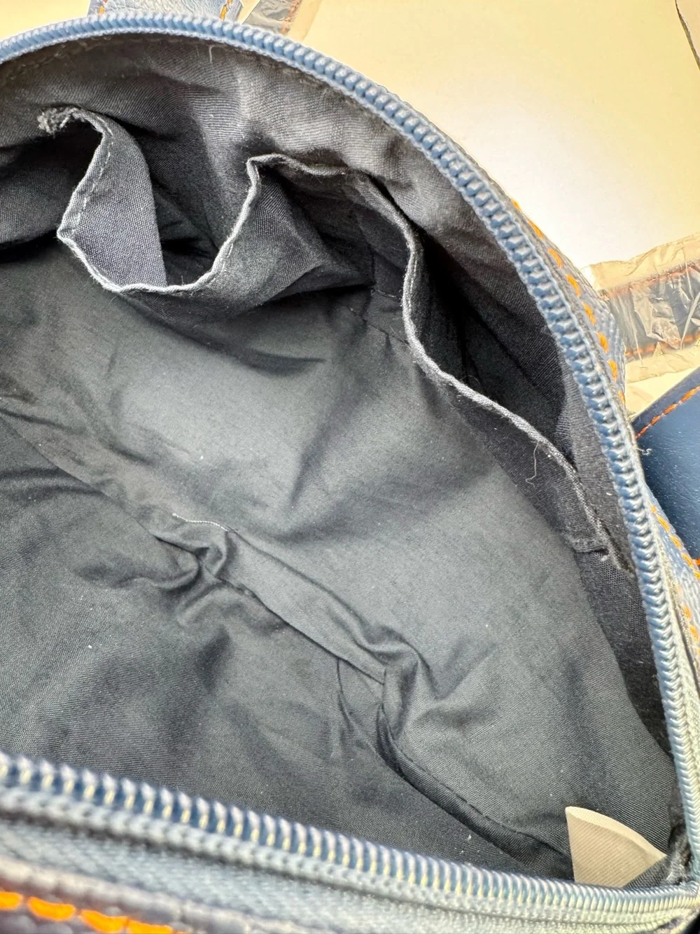 Blue Football Shaped Shoulder Bag
